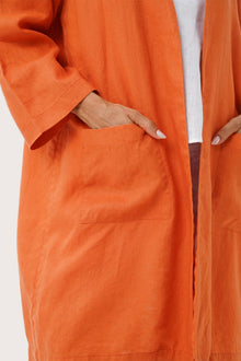 Linen Haori Outerwear Sicilia