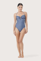 Mara One Piece Swimsuit Stripes Strifu