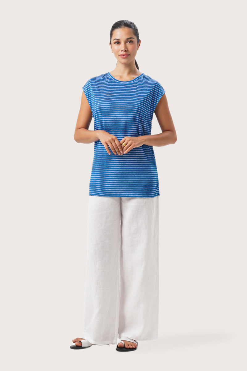 Marine Linen T-Shirt