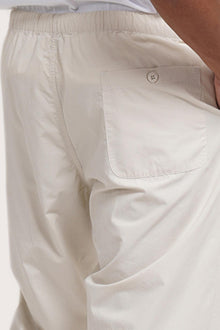 Men's Cotton Relax Drawstring Pants Creme