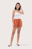 Miwa Linen Short Coral