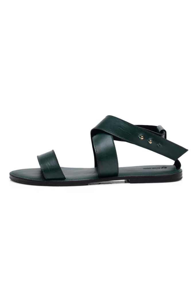 Myrtle Sandal Forest Green