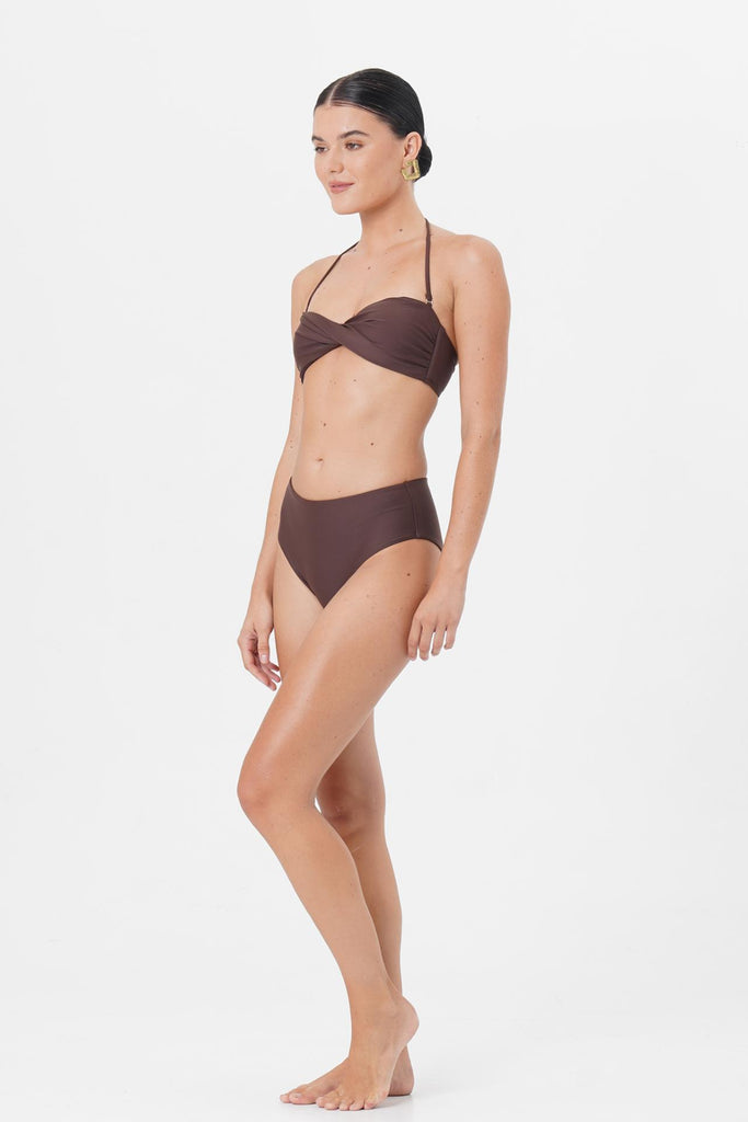 Naia Bikini Bottom Brown