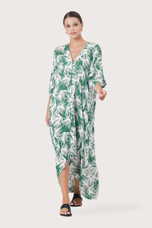 Nala Kaftan Dress Green