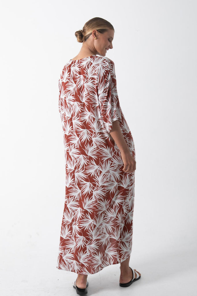 Nala Kaftan Dress Palmy