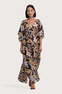 Nami Kaftan Batik Flower
