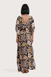 Nami Kaftan Batik Flower