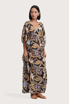 Nami Kaftan Batik Flower