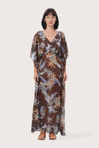 By The Sea Bali Nami Kaftan Foxglove Choco
