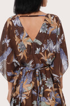 By The Sea Bali Nami Kaftan Foxglove Choco