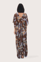 By The Sea Bali Nami Kaftan Foxglove Choco
