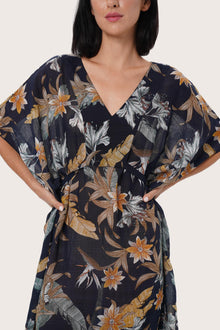 By The Sea Bali Nami Kaftan Foxglove Navy