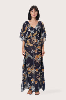 By The Sea Bali Nami Kaftan Foxglove Navy