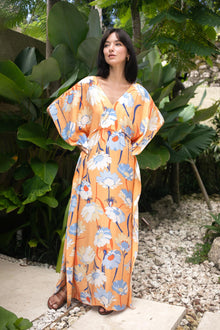 By The Sea Bali Nami Kaftan Magnolia Orange