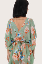 By The Sea Bali Nami Kaftan Pansy Sage