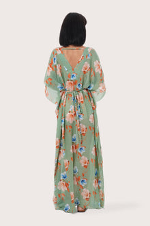 By The Sea Bali Nami Kaftan Pansy Sage
