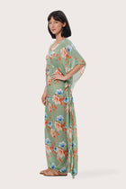 By The Sea Bali Nami Kaftan Pansy Sage