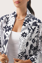 Ombak Outerwear White and Navy