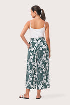 Palazzo Wrapped Pants Bali Parrots Verde