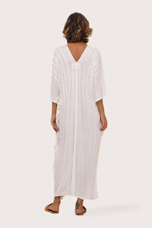 Panasia Long Kaftan Off White