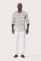 Panta Cotton Shirt Autumn Blue