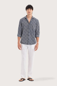 Panta Cotton Shirt Summer Flora Spring Bliss