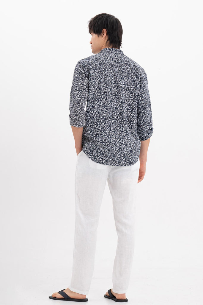 Panta Cotton Shirt Summer Flora Spring Bliss