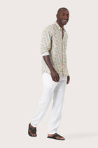 Panta Cotton Shirt Sunday Blue