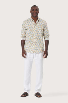 Panta Cotton Shirt Sunday Blue
