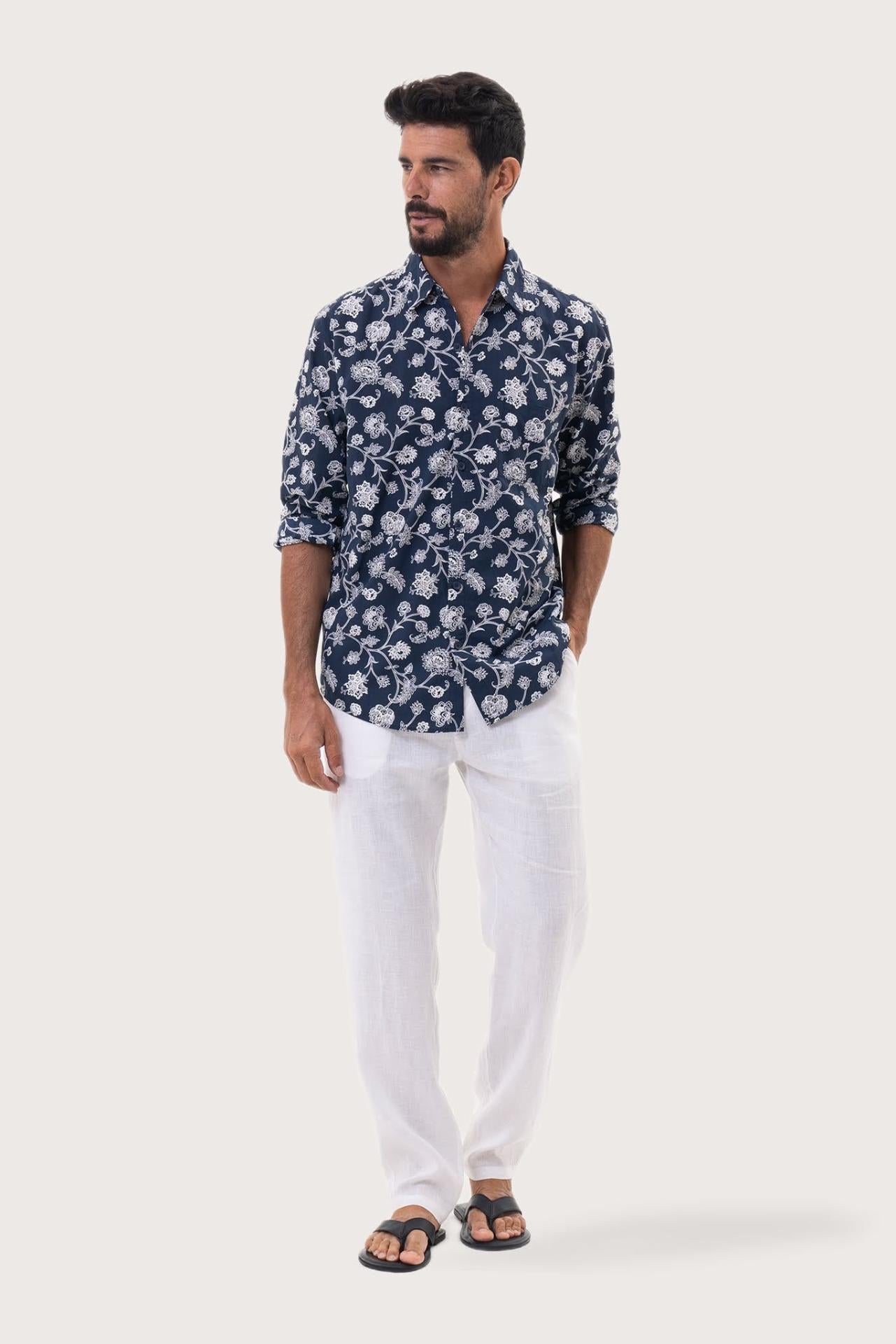 Panta Shirt Garden Navy