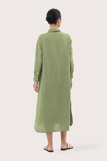 Paola Long Sleeve Maxi Dress Green
