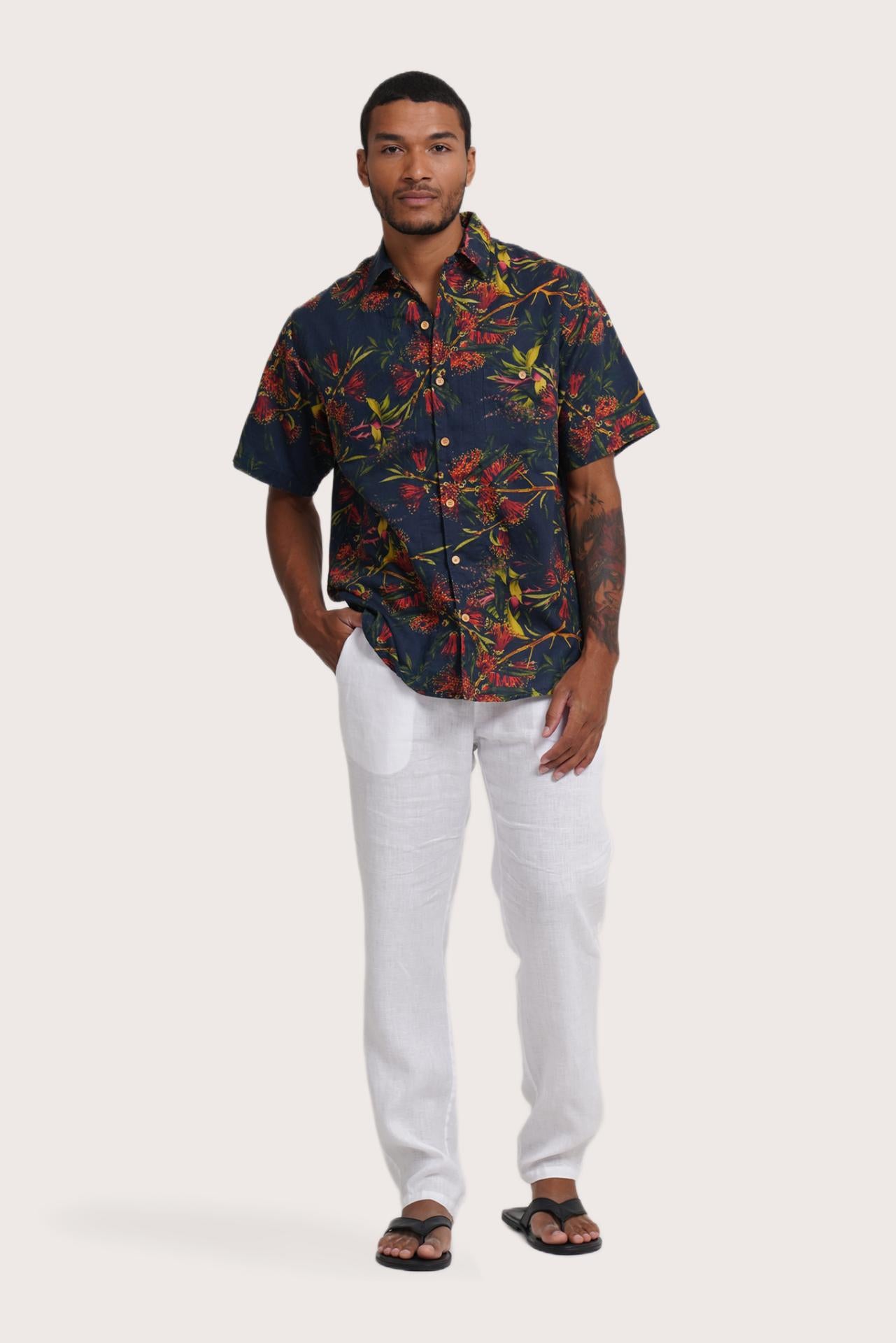 Saga Loose Fit Shirt Ixora