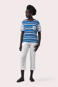 Sail Away Linen T-Shirt Marine