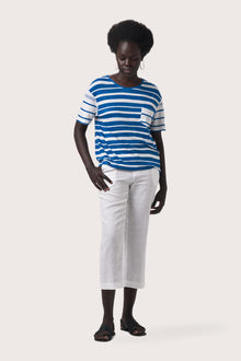 Sail Away Linen T-Shirt Marine