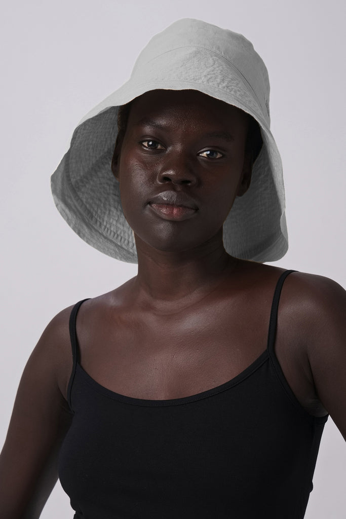 Savanna Linen Hat Light Grey