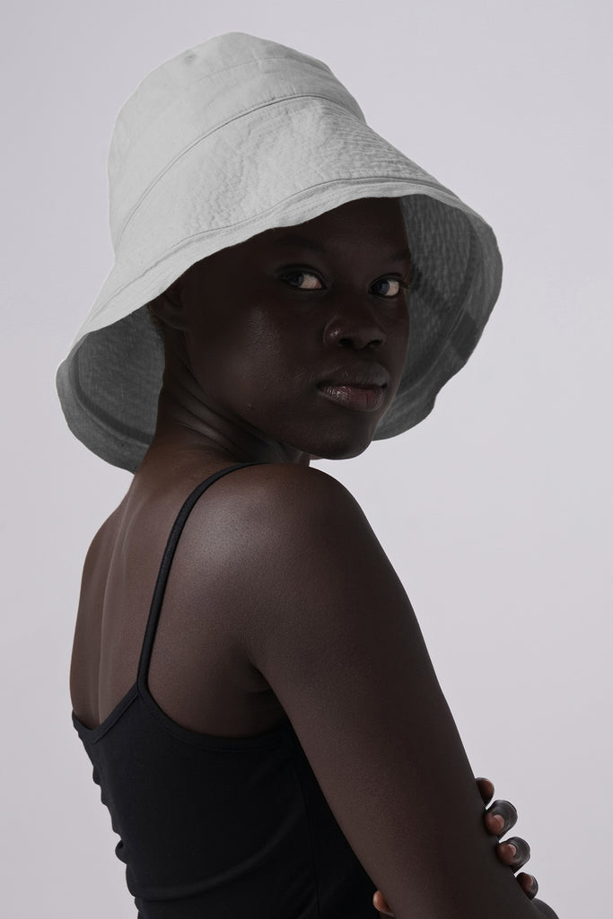 Savanna Linen Hat Light Grey
