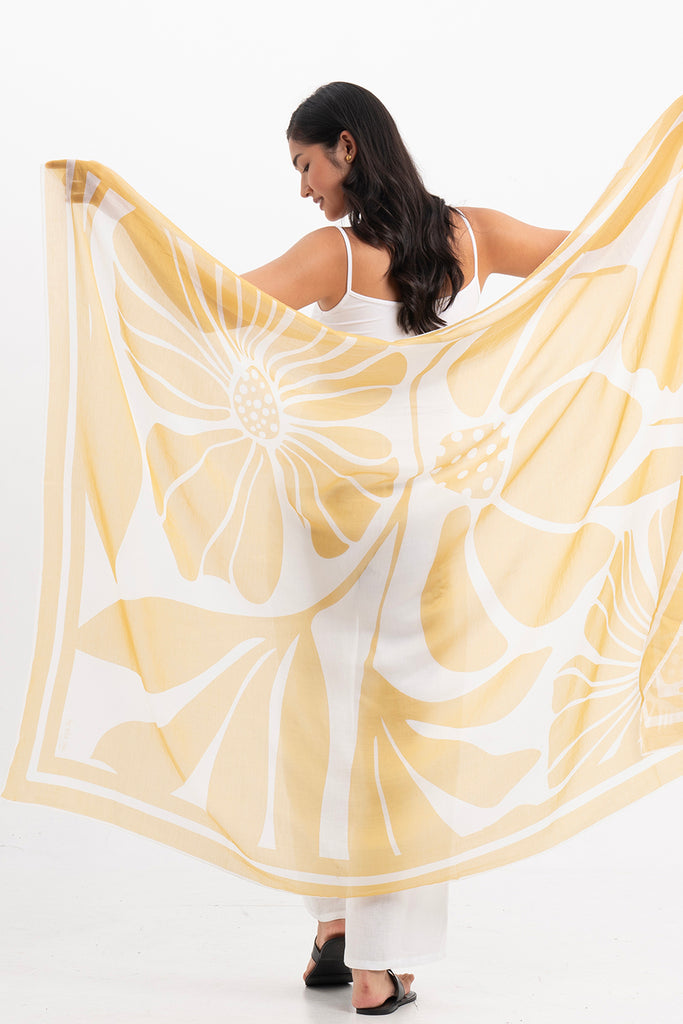 Savaya Sarong Pastel Yellow