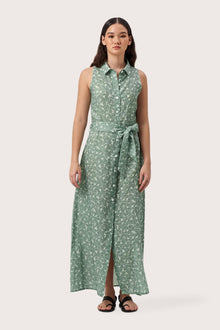 Sunniva Maxi Linen Dress Sari