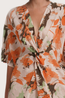 Tessa Kaftan Dress Little Island Dreamy Jungle Orange