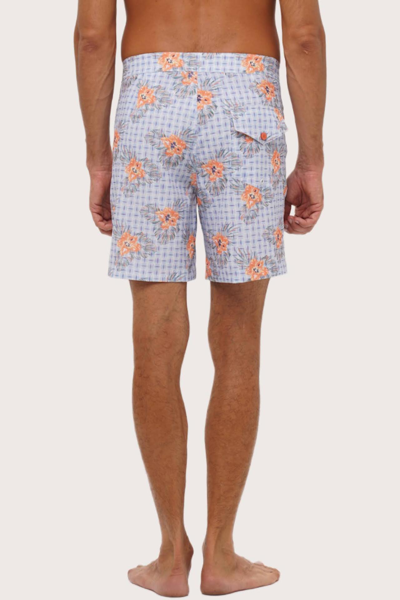 Timor Hibiscus Swim Trunk