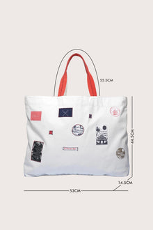 Tote Patch White Bag