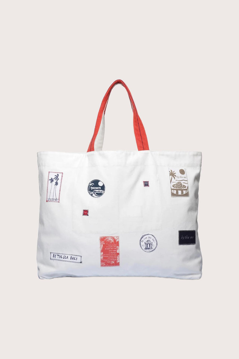Tote Patch White Bag