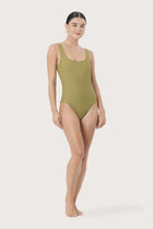 Close-up detail of Alani One Piece Swimsuit showcasing premium craftsmanship