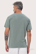 Back view of the By The Sea Bali Aling T-Shirt Verde – clean tailoring and refined craftsmanship