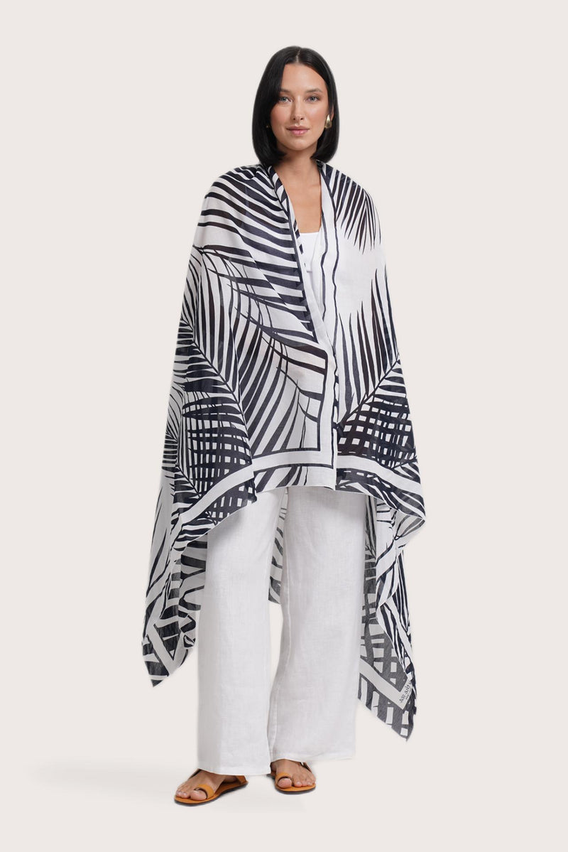 Resort styling featuring the Amaya Sarong in Palma