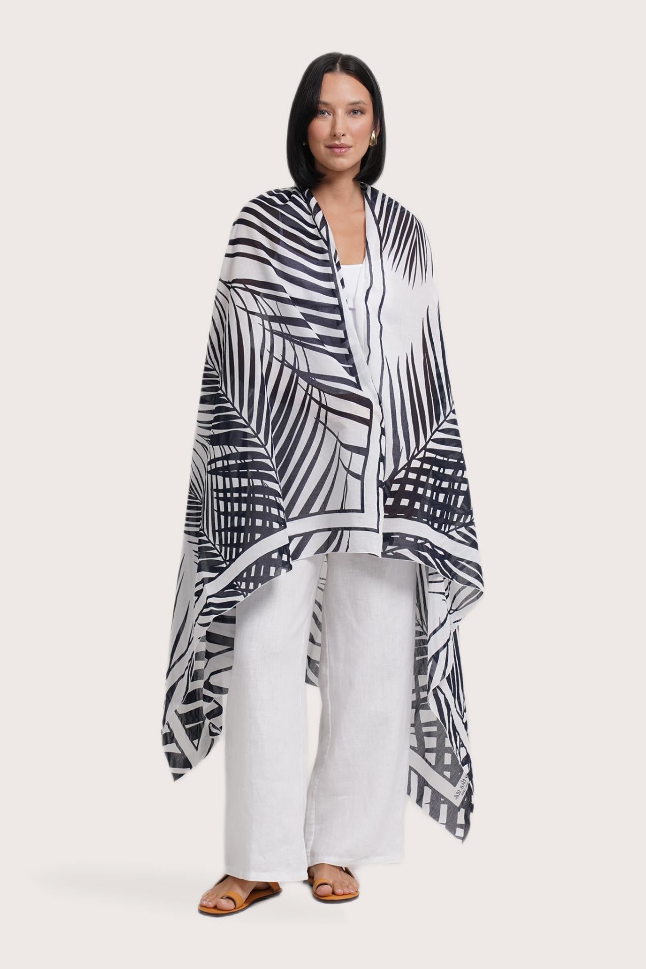 Resort styling featuring the Amaya Sarong in Palma