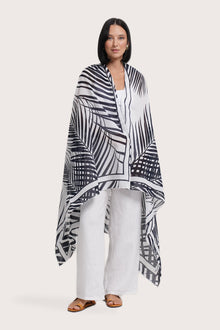 Resort styling featuring the Amaya Sarong in Palma