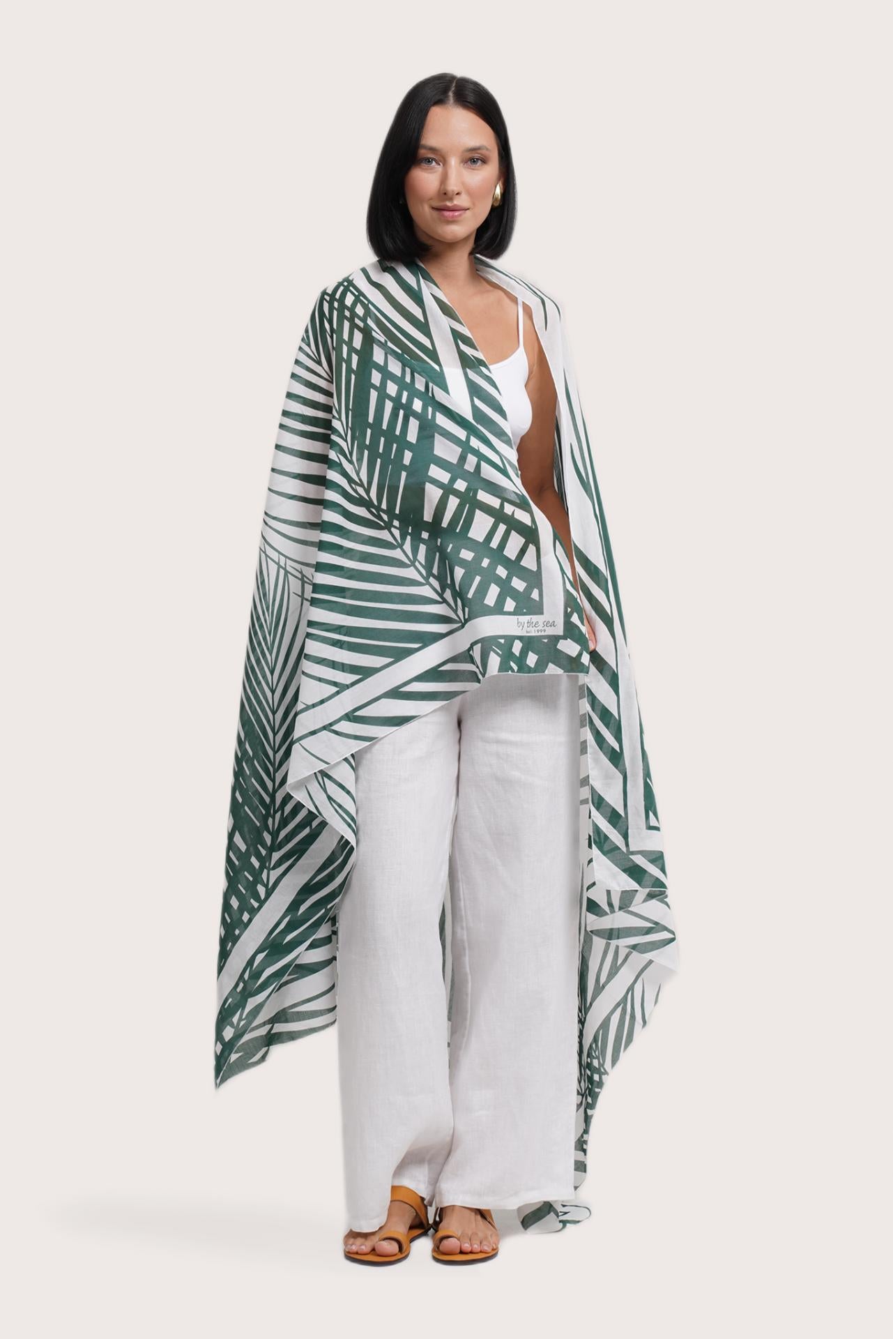 Amaya Sarong in Palma with a refined resortwear silhouette
