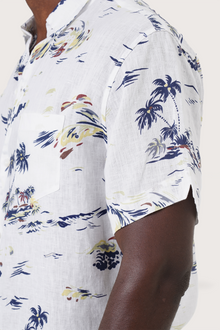 Angkasa Linen Shirt Island Sail - By The Sea Bali