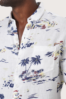 Angkasa Linen Shirt Island Sail - By The Sea Bali